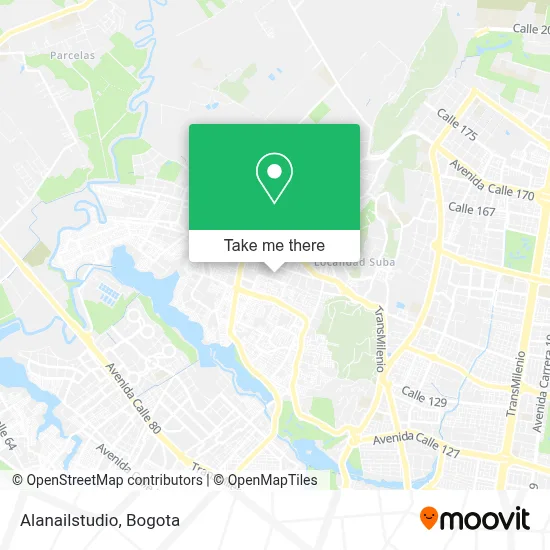 Alanailstudio map