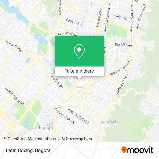 Latin Boxing map