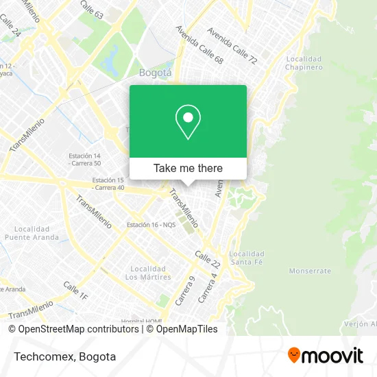Techcomex map