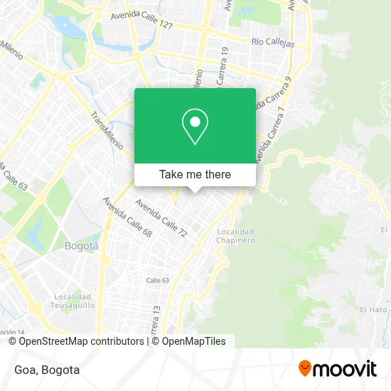 Goa map