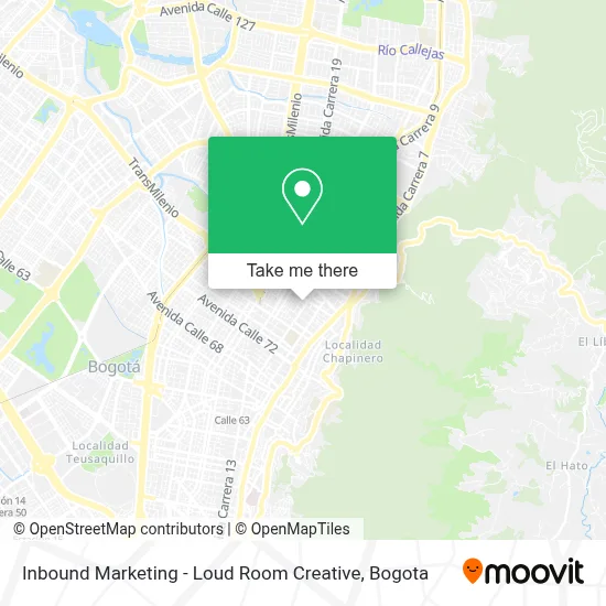 Inbound Marketing - Loud Room Creative map