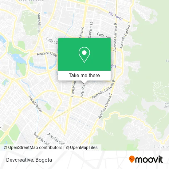 Devcreative map