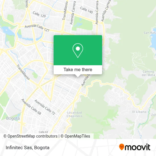 Infinitec Sas map