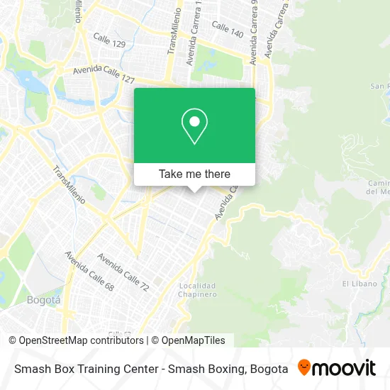 Smash Box Training Center - Smash Boxing map