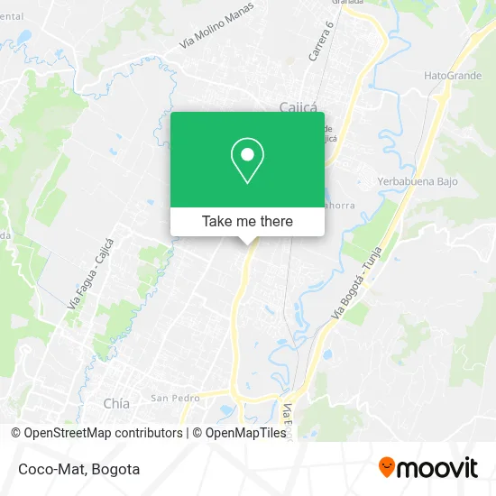 Coco-Mat map