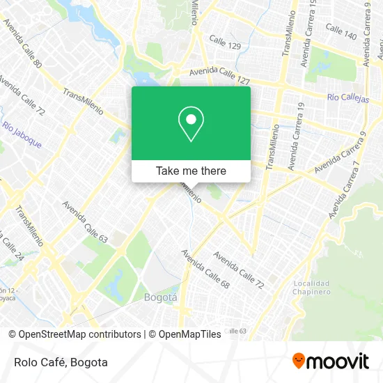 Rolo Café map