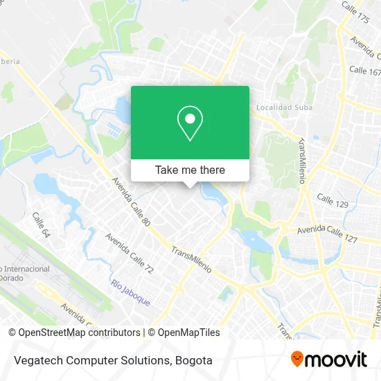 Vegatech Computer Solutions map