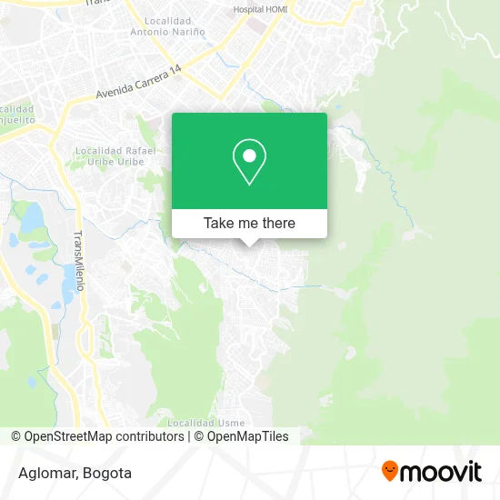 Aglomar map