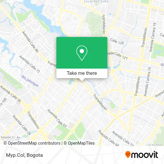 Myp.Col map
