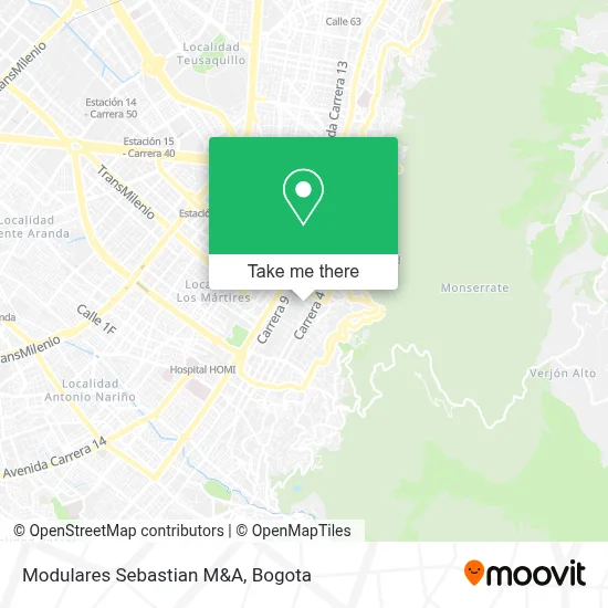 Modulares Sebastian M&A map