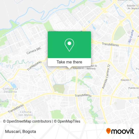 Muscari map