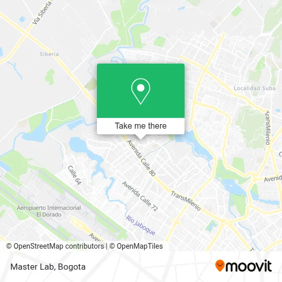 Master Lab map