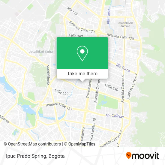 Ipuc Prado Spring map