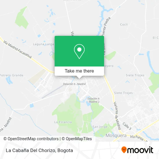 La Cabaña Del Chorizo map