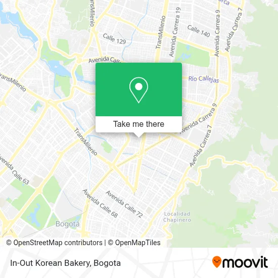In-Out Korean Bakery map