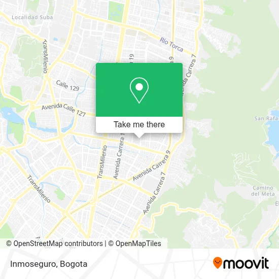 Inmoseguro map