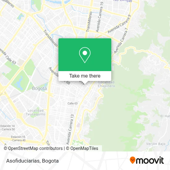 Asofiduciarias map