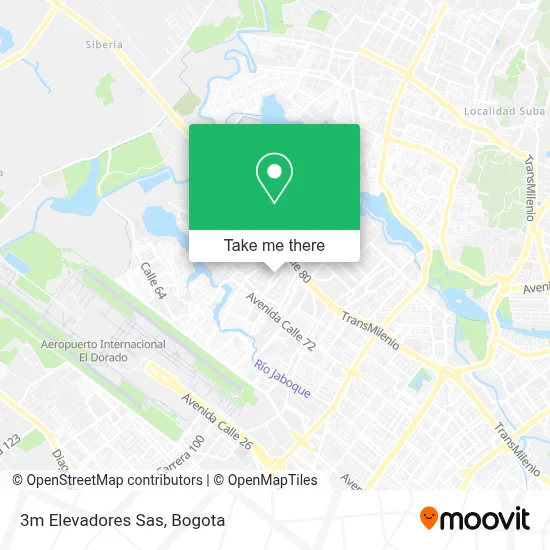 3m Elevadores Sas map
