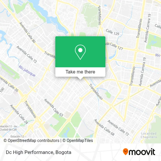 Dc High Performance map
