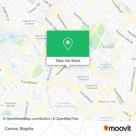 Cemex map