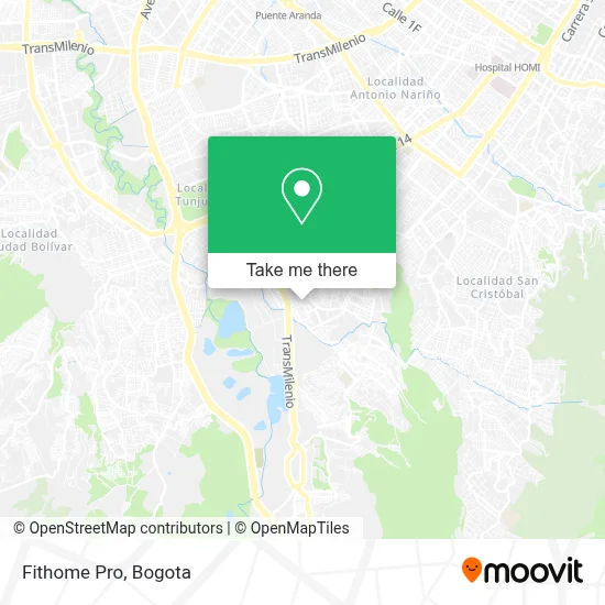 Fithome Pro map