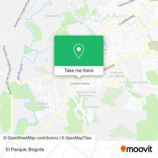 El Parque map