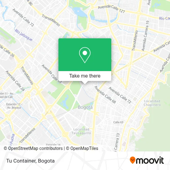 Tu Container map