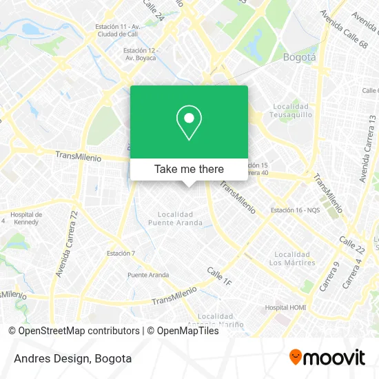 Andres Design map