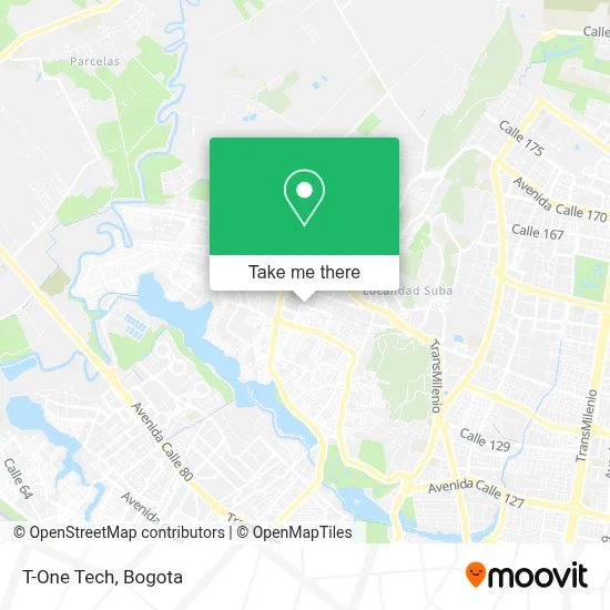 T-One Tech map