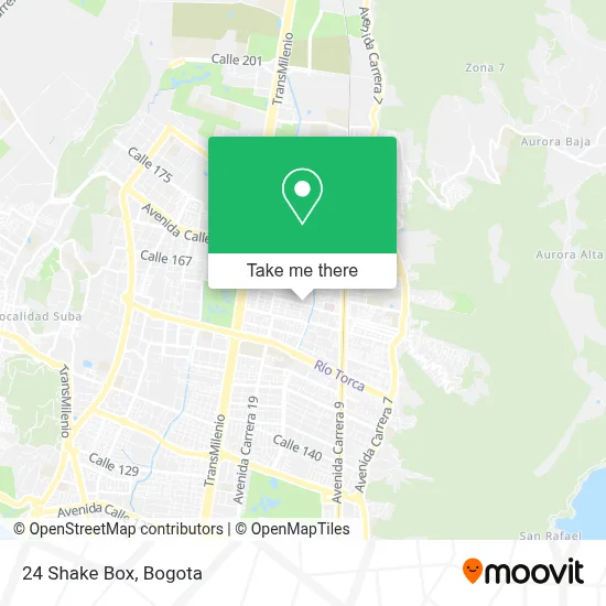 24 Shake Box map