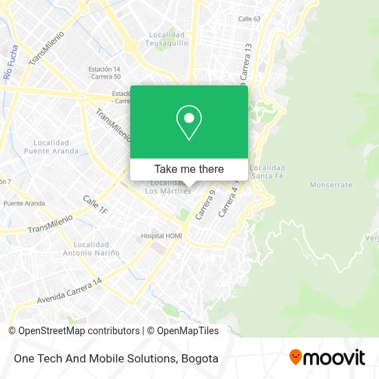 One Tech And Mobile Solutions map
