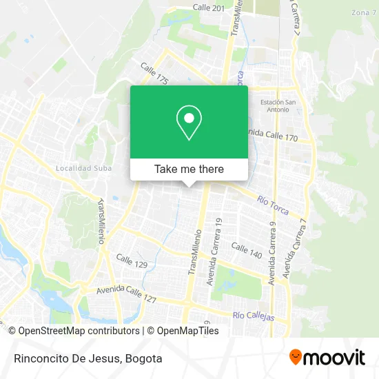 Rinconcito De Jesus map
