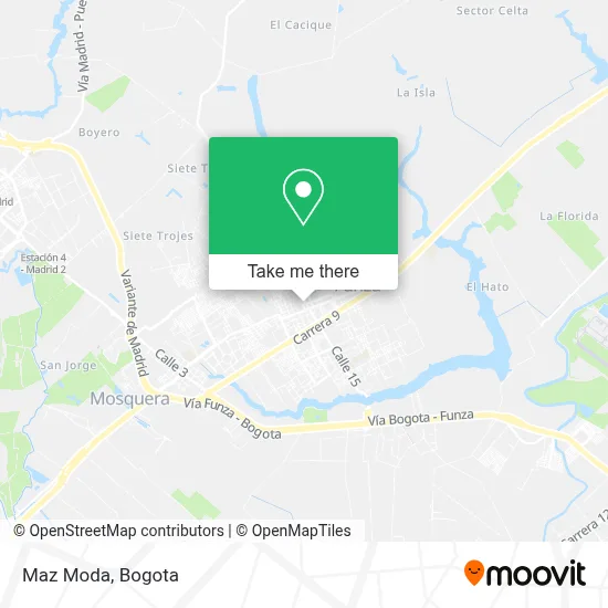 Maz Moda map