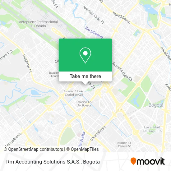 Rm Accounting Solutions S.A.S. map