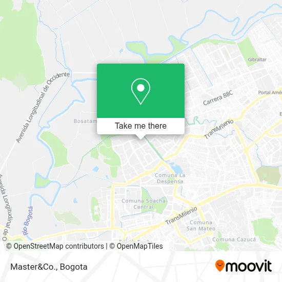 Master&Co. map