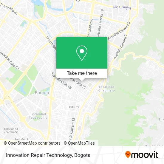 Innovation Repair Technology map