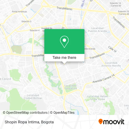 Shopin Ropa Intima map