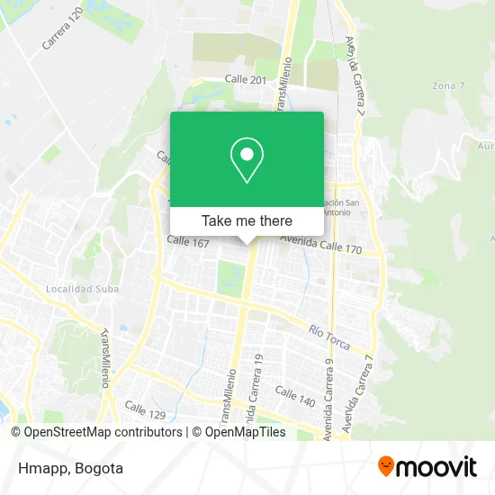 Hmapp map