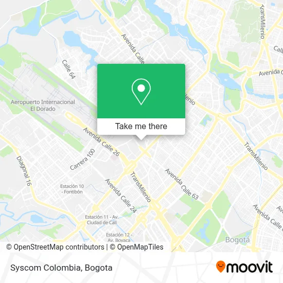 Syscom Colombia map