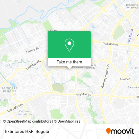 Extintores H&R map