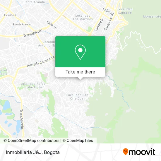 Inmobiliaria J&J map