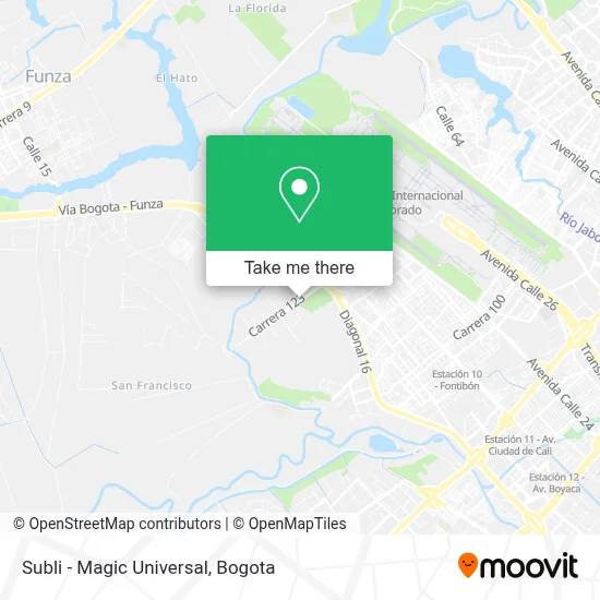 Subli - Magic Universal map