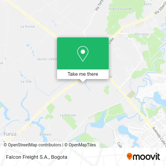 Falcon Freight S.A. map