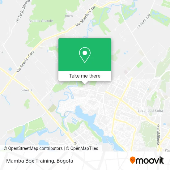 Mamba Box Training map