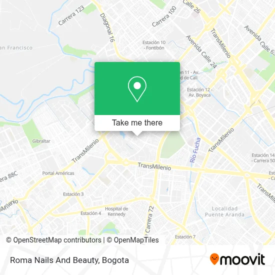 Roma Nails And Beauty map