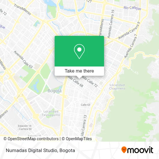 Numadas Digital Studio map
