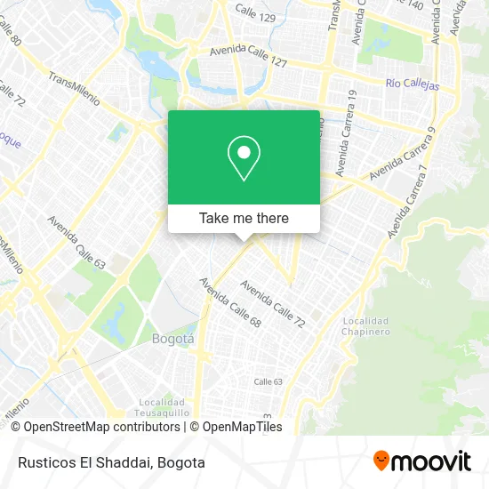 Rusticos El Shaddai map