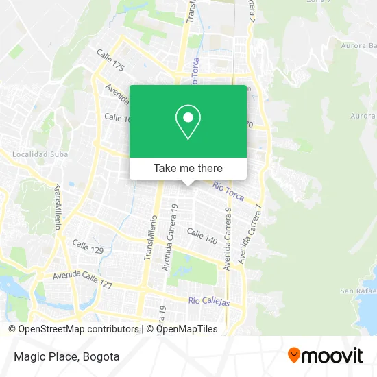 Magic Place map