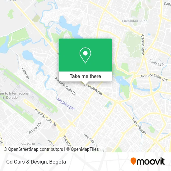 Cd Cars & Design map