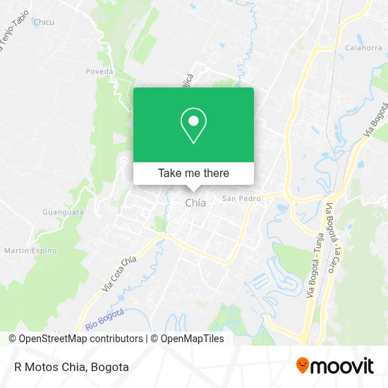 R Motos Chia map